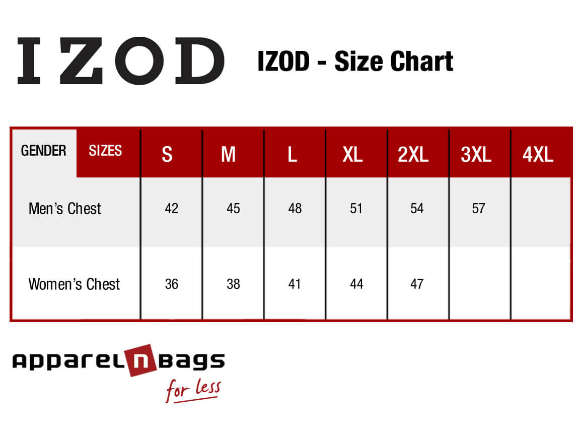 Haggar Shirt Size Chart