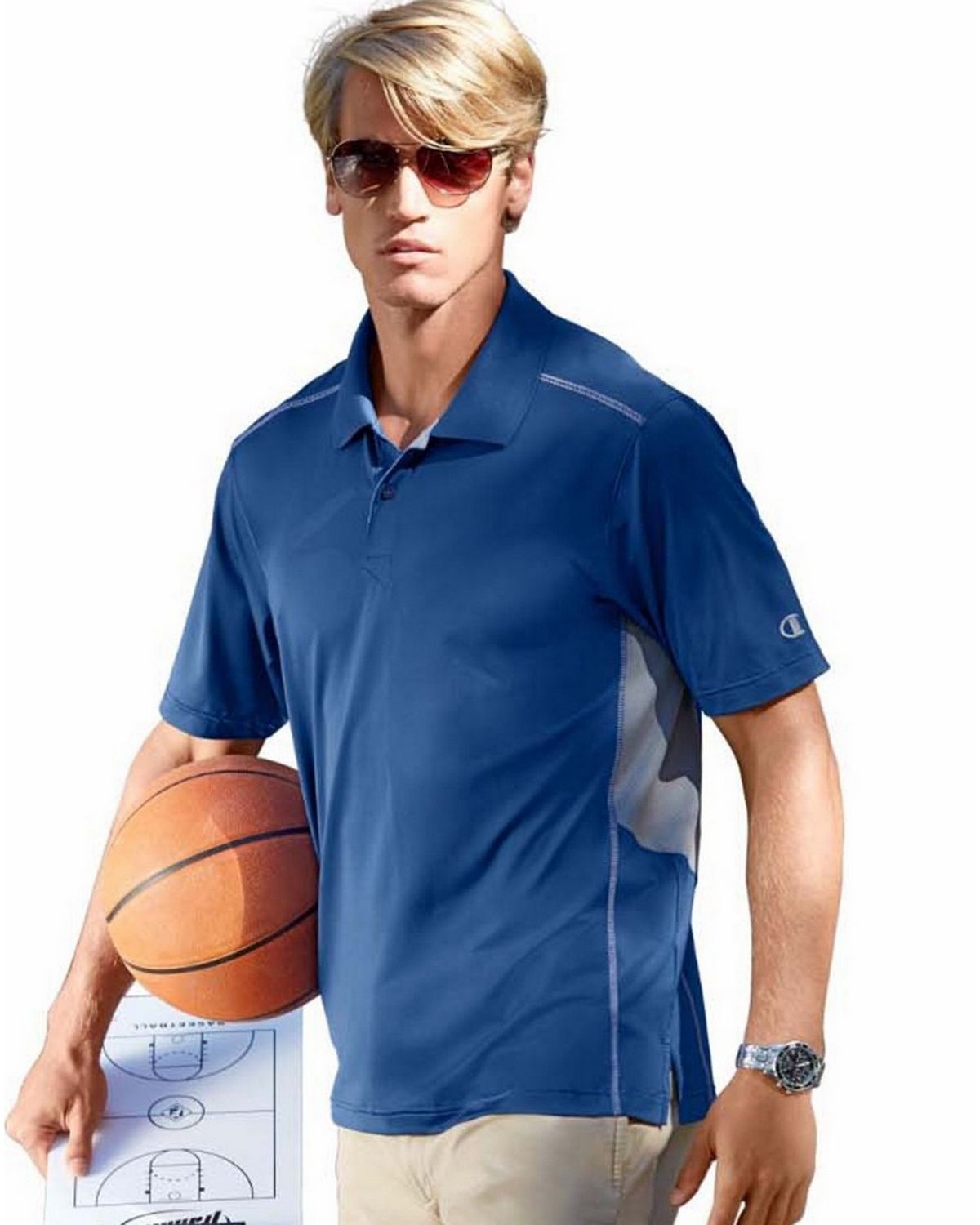 champion dry fit polo