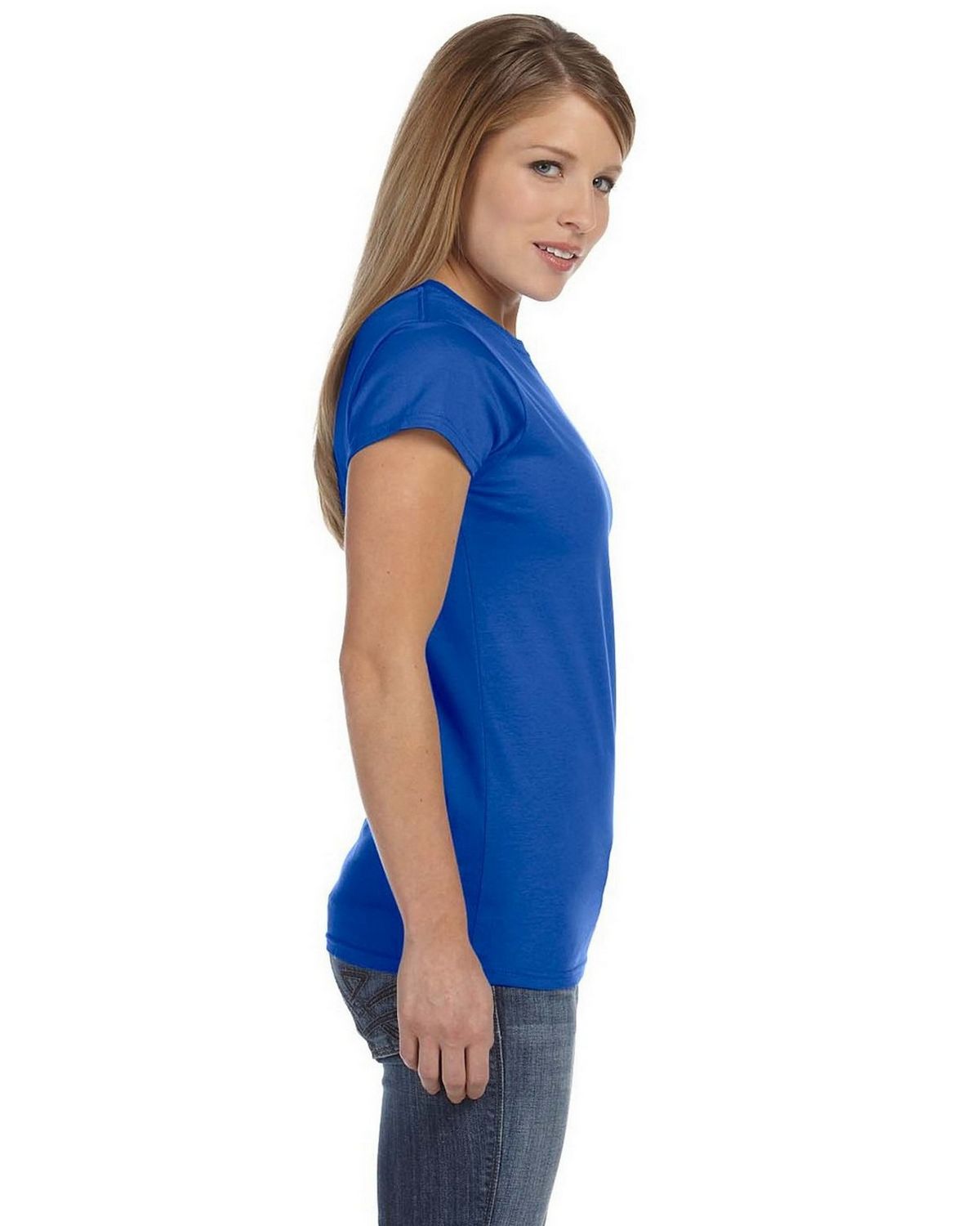 Gildan 64000L Ladies’ SoftStyle T Shirt - ApparelnBags.com